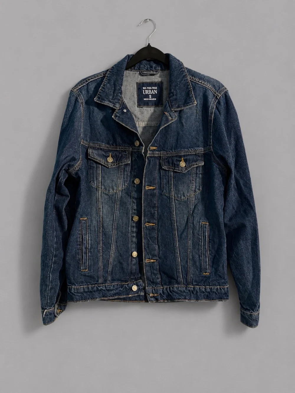 Free People Dark wash Jean Jacket